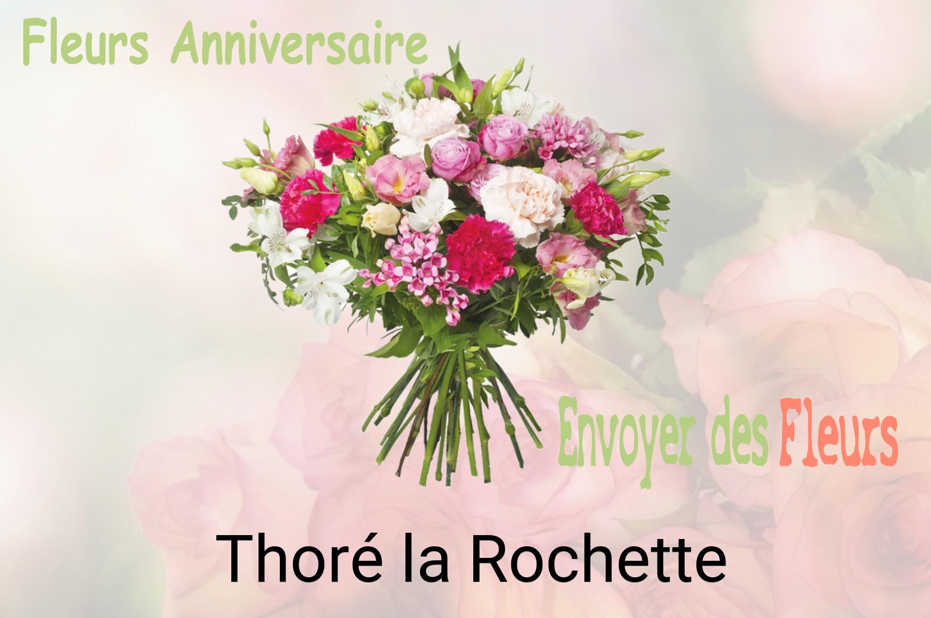 Bouquet de fleurs d’anniversaire livré à Thoré-la-Rochette