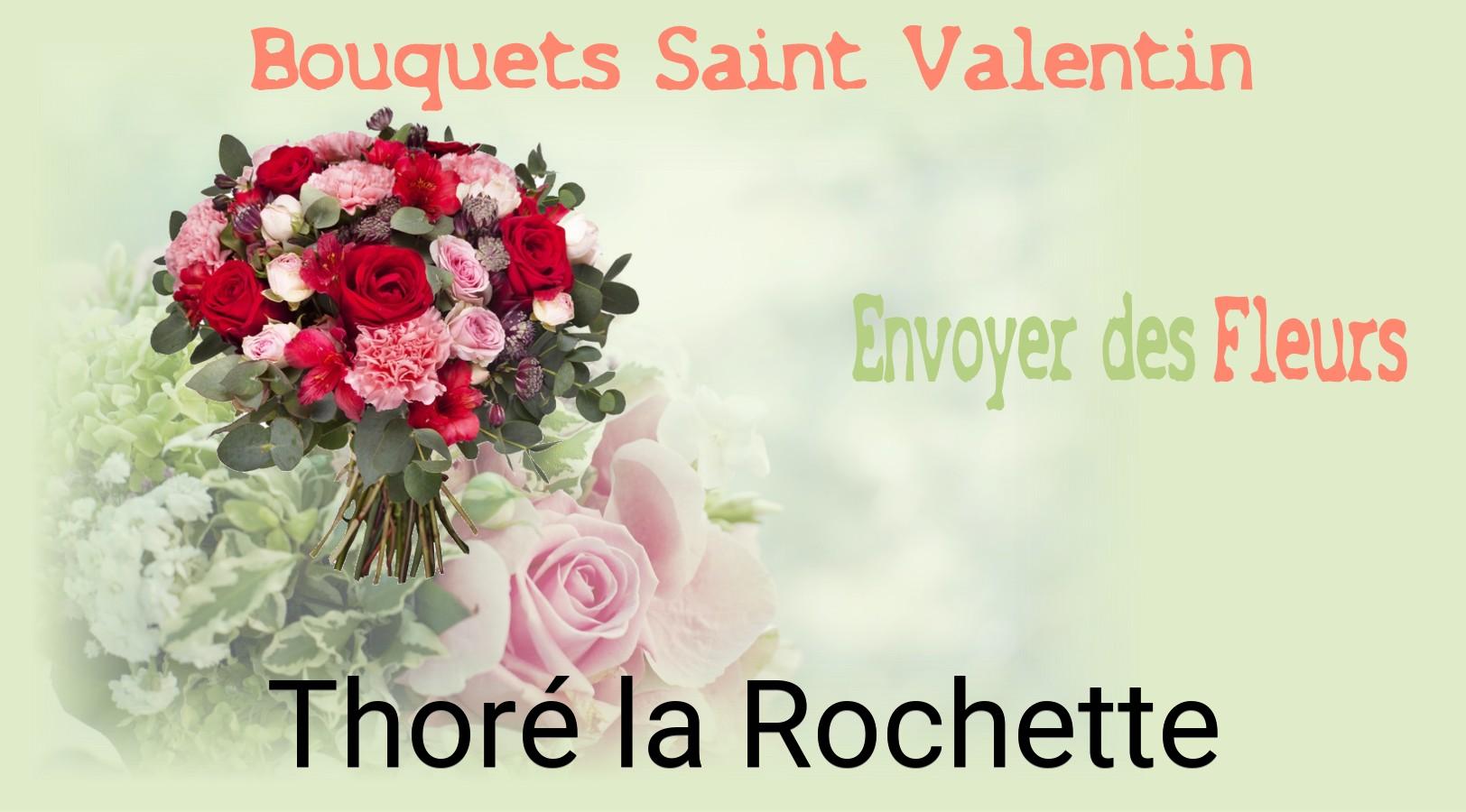 Roses de Saint-Valentin livrées à Thoré-la-Rochette